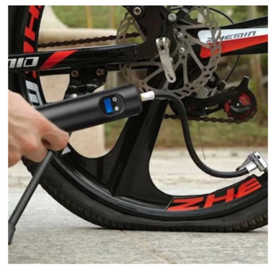 rechargeable electric mini bicycle pump